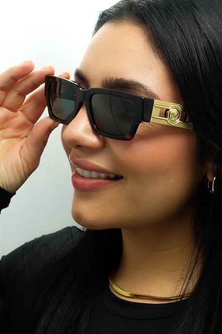 Versace VE4459 108/87 donker havana donkergrijs zonnebril - Image 6