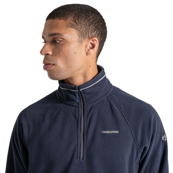 Craghoppers Heren Corey VI Half Zip Fleece Top (Donker marine/blauw marine gemêleerd) - Image 4