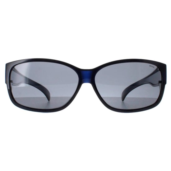 INVU Rectangle Unisex Transparent Blue Blue Polarized E2401 - Image 1