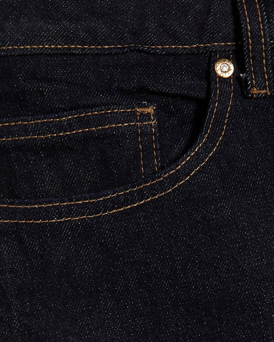 River Island Womens Barrel Leg Jeans Petite Blue Mid Rise - Image 5
