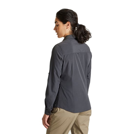 Craghoppers Dames/dames Expert Kiwi Shirt met lange mouwen (Koolstofgrijs) - Image 4