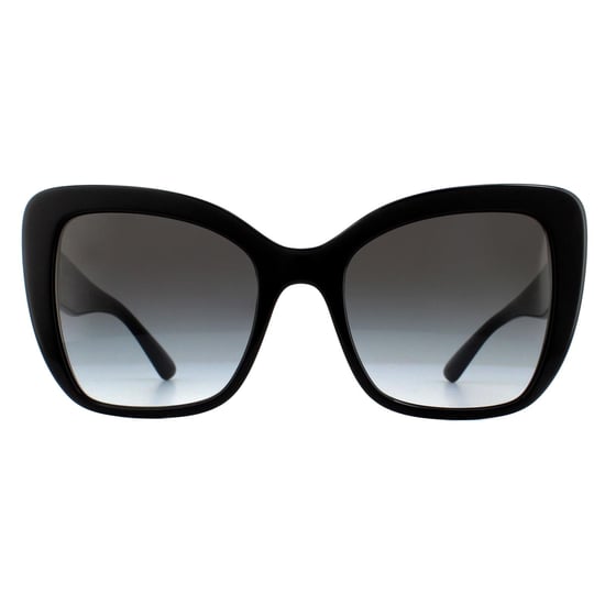 DOLCE & GABBANA Zonnebril DG4348 501/8G Zwart Grijs Verloop - Image 1