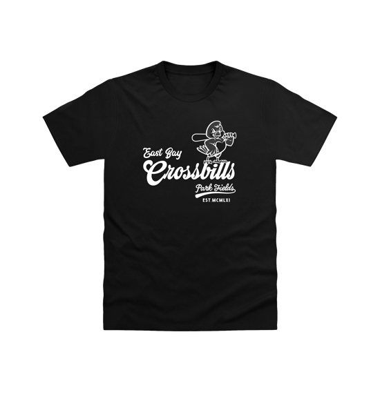 Crossbills Black T-Shirt - Image 1