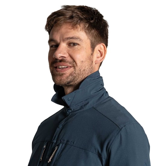 Craghoppers Mens Nosilife Long-Sleeved Shirt (Blue Stone) - Image 4