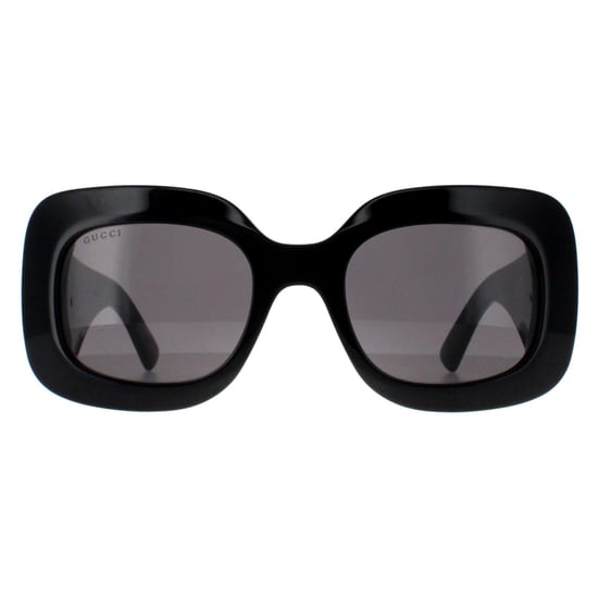 Gucci Square Womens Black with Silver Grey GG1695S - Image 1