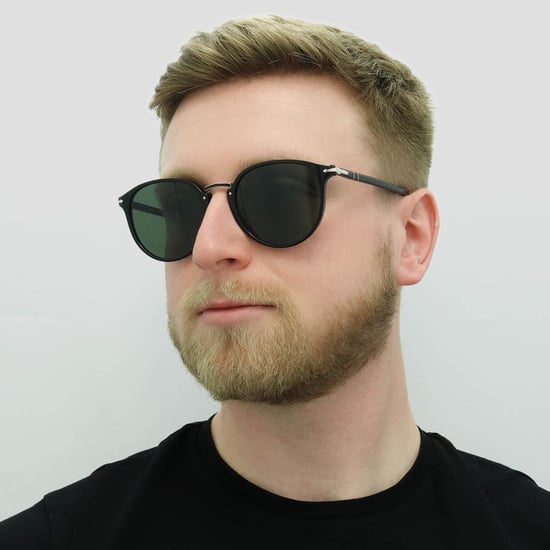 Persol Solglasögon PO3210S 95/31 Svart Grön 54mm - Image 6