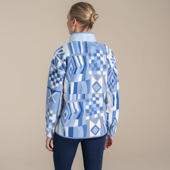 Craghoppers Dames/Dames Dante Patterned Full Zip Fleecejack (Vinca Blauw) - Image 3