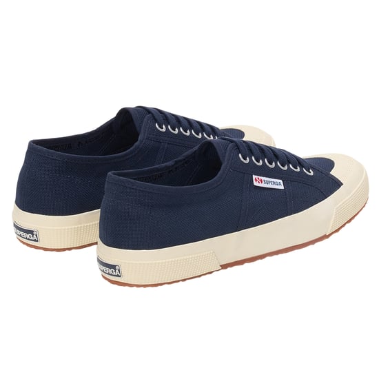 Superga Unisex Adult 2390 Military Trainers (Navy/Off White) - Image 2