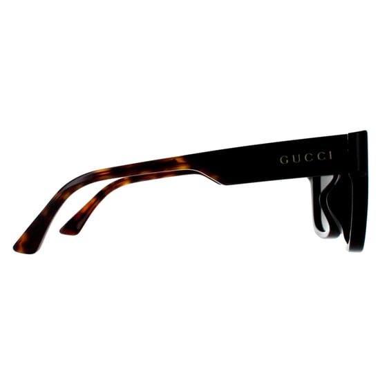 Gucci Square Mens Black with Havana Grey GG1670SK - Image 4