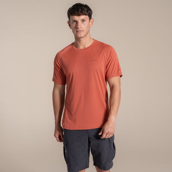 Craghoppers Mens Nosilife T-Shirt (Dark Sahara) - Image 4