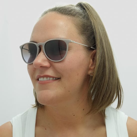 Ray-Ban Sunglasses Erika 4171 600068 Dark Rubber Sand Brown Gradient - Image 6