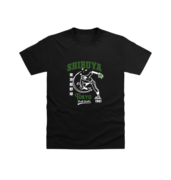 Shibuya Black T-Shirt - Image 1