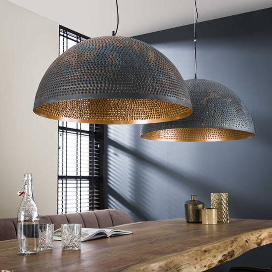 Hoyz Hoyz hanglamp Ø70 half ronde metalen hanglamp transparant - Image 3