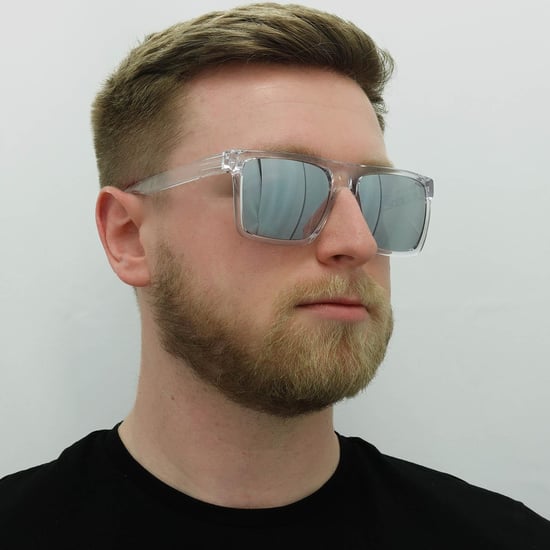 Hugo by Hugo Boss Sunglasses HG 1069/S 900 T4 Crystal Silver Mirror - Image 5