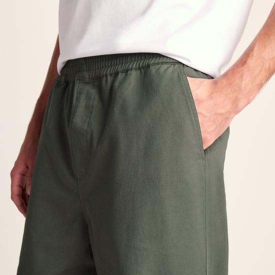 Nelson Mens 100% Cotton Heavyweight Straight Leg Trousers - Faded Khaki - Image 6