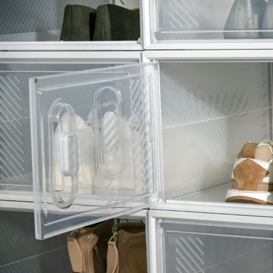 4goodz Homcom 8-delige set sneakerbox schoenendozen schoenorganizer - Image 3