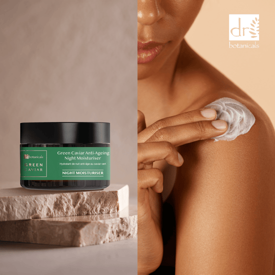 Dr Botanicals Green Caviar & Argan Oil Anti-Oxidant Anti-Aging Night Cream 50ml - Image 6