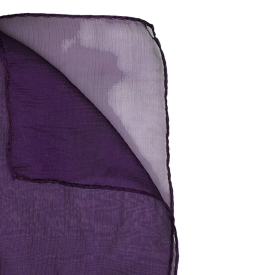 Silk Scarf Purple Accessory - Image 5
