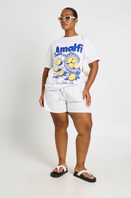 Plus Amalfi Printed T Shirt - Image 3