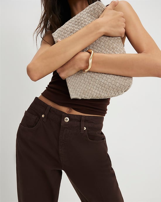 River Island Womens Bootcut Jeans Brown Mid Rise - Image 4