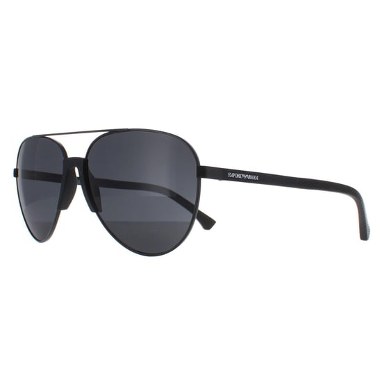 Emporio Armani Sunglasses 2059 320387 Matt Black Grey - Image 2