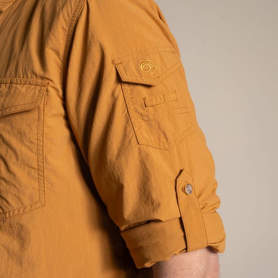 Craghoppers Mens Adventure III Nosilife Long-Sleeved Shirt (Deep Henna) - Image 4