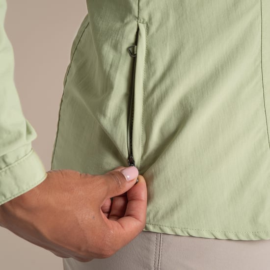 Craghoppers Dames/Dames Adventure III Nosilife Shirt Met Lange Mouwen (Boeddhistisch Groen) - Image 6