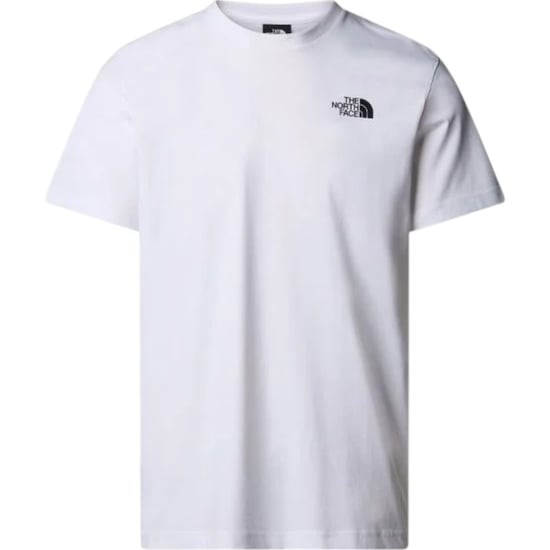 The North Face Men's Vertical Logo SS T-Shirt White - Image 2