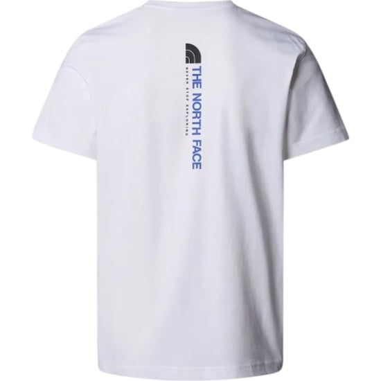 The North Face Men's Vertical Logo SS T-Shirt White - Image 3