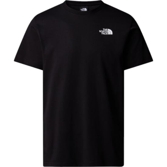 The North Face Men's Vertical Logo SS T-Shirt Black - Image 2