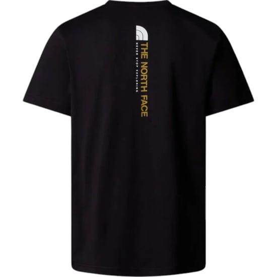 The North Face Men's Vertical Logo SS T-Shirt Black - Image 3
