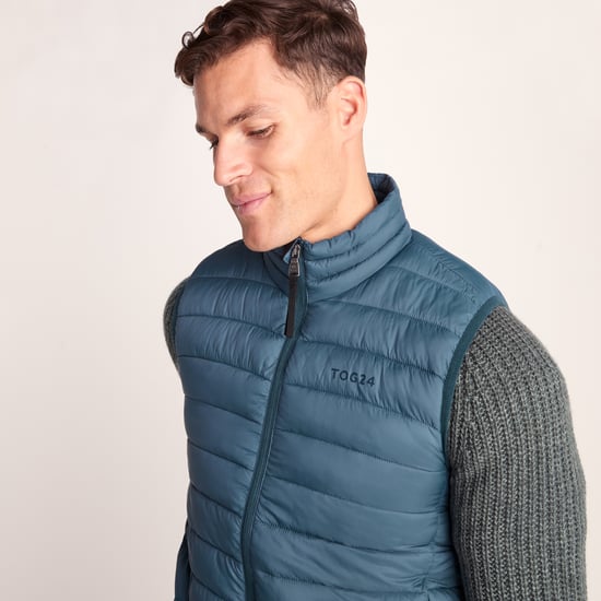 Gibson Mens Gilet Lagoon Blue - Image 6