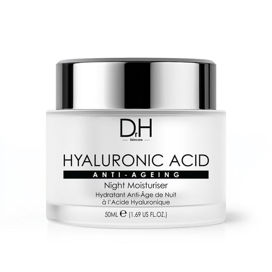 Dr H Hyaluronic Acid Anti-Ageing Night Moisturiser 50ml for Dryness, Fine Lines, Wrinkles - Image 3