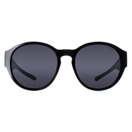 INVU Round Womens Black Grey Polarized E2000 - Image 1