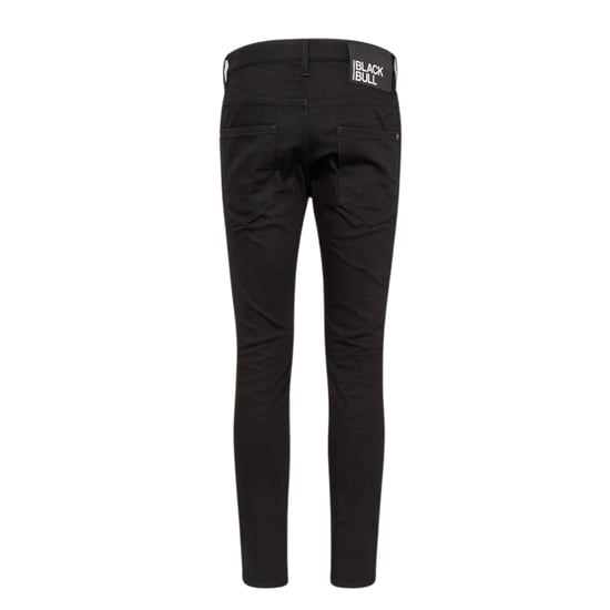 Dsquared2 Black Bull Badge Black Denim Pants - Image 2