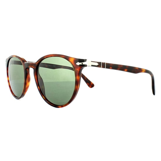 Persol Solglasögon 3152 9015/31 Havanna Grå Grön - Image 2