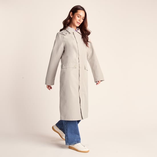 Remi Womens Classic Waterproof Car Coat - Cool Beige - Image 1