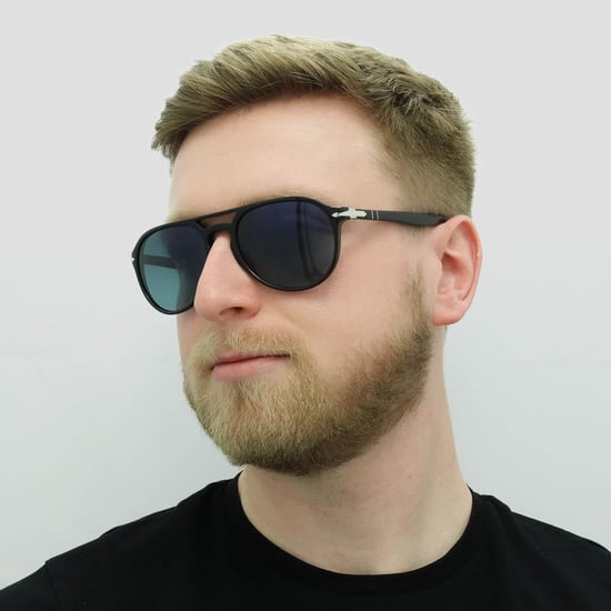 Persol Aviator Unisex Svartblå Gradient Polariserade Solglasögon - Image 4