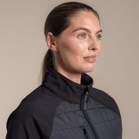 Craghoppers Womens/Ladies Expert Compresslite Hybrid Jacket (Black) - Image 4