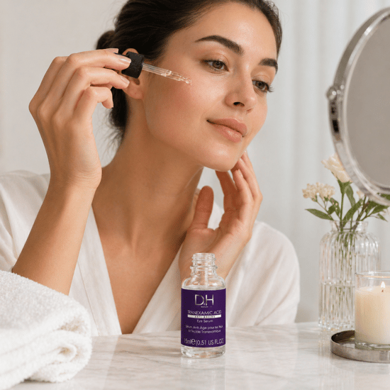 Dr H Tranexamic Acid Anti-Ageing Eye Serum 15ml for Fine Lines, Wrinkles, Puffiness - Image 3