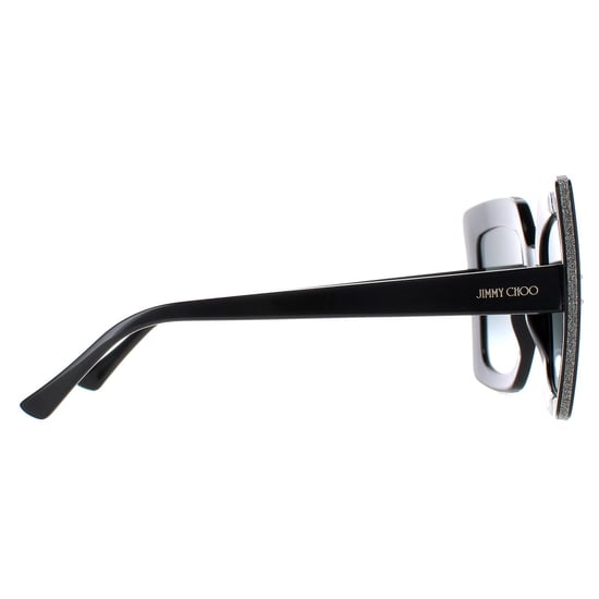 Jimmy Choo Square Womens Black Dark Grey Gradient AURI/G/S - Image 4