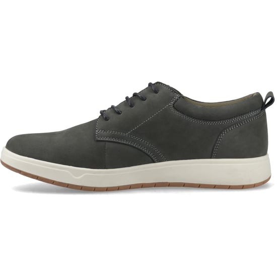 Hush Puppies Bowen Leren Heren Donker Khaki Veterschoenen - Image 4