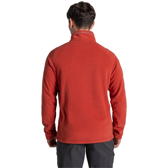 Craghoppers Heren Corey VI Half Zip Fleece Top (Donkere veldspaat) - Image 3