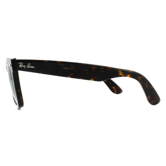Ray-Ban Rectangle Unisex Tortoise Brown Polarized Sunglasses - Image 3