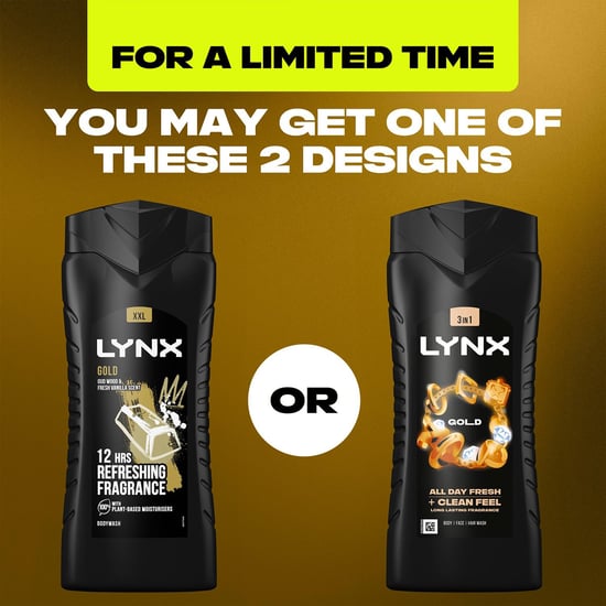 Lynx Gold 12H Refreshing Fragrance Shower Gel Bodywash, 6x 500ml - Image 2
