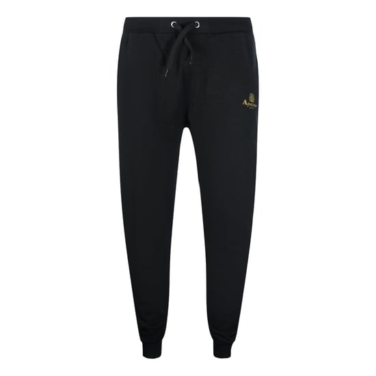 Aquascutum Black Zip-up Hoodie And Track Pants Set - Image 4