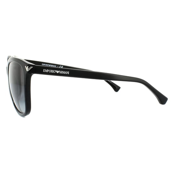 Emporio Armani Sunglasses 4060 5017/8G Black Grey Gradient - Image 3