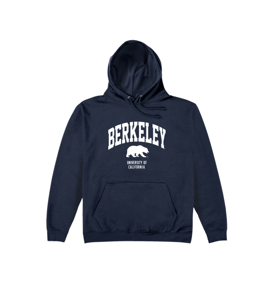 Berkeley Bear Navy Hoodie - Image 1