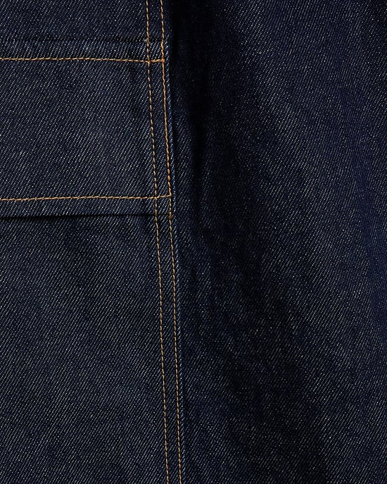 River Island Womens Baggy Jeans Blue Mid Rise Combat - Image 5