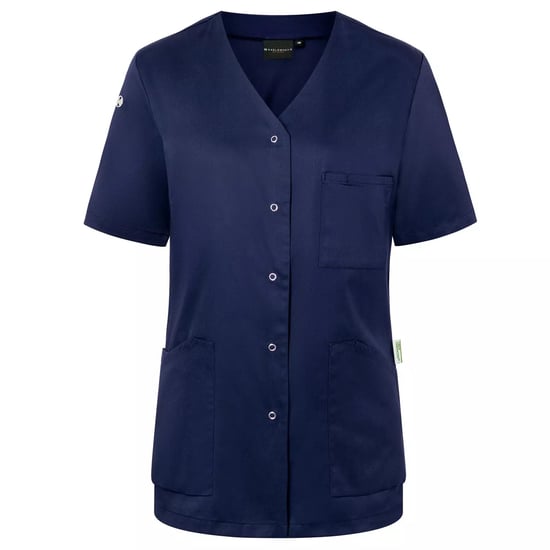 Karlowsky Dames/Dames Essential Werkoverall met korte mouwen (Marine) - Image 1